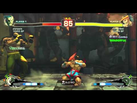 SSF4 PIYOPPIA VS GAMERBEE HD