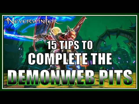 #15 TIPS for Demonweb Pits DUNGEON! Have Much EASIER & SMOOTHER Runs! - Neverwinter