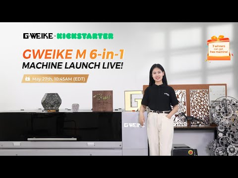 GWEIKE M 6-IN-1 MACHINE LAUNCH LIVE! 💥💥💥