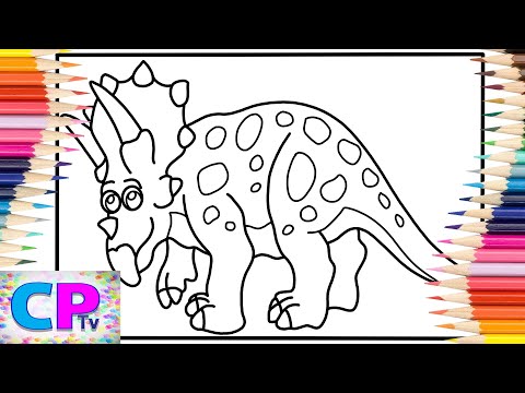 Triceratops Coloring Pages/Dinosaurs Coloring/Mendum - Beyond (feat. Omri) [NCS Release]