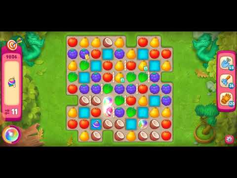 Gardensapes 9806 level #gardenscapes