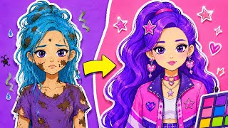 Download lagu 😱 Messy Paper Doll Becomes a Beautiful K-Pop Idol! 💖 DIY Makeover mp3 Download lagu 😱 Messy Paper Doll Becomes a Beautiful K-Pop Idol! 💖 DIY Makeover mp3