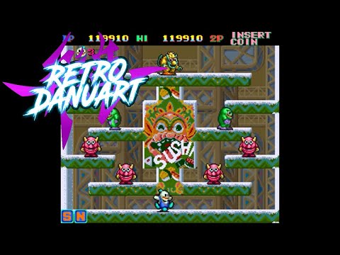 SNOW BROS. - Nick & Tom (Toaplan - Arcade - 1990)