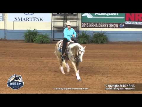 Wimp O Chic ridden by Denise J Dente - 2015 NRHA Derby FINALS - NP Derby (Sec. 1)