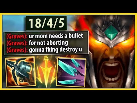 Psychopathic Smurf loses his mind as I destroy him - League of Legends