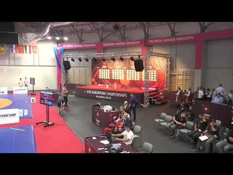 U15 European Championships 2019 Awards. Fadzaev Marat (RUS)