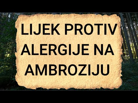 Kako se boriti protiv alergije? - LIJEK PROTIV ALERGIJE NA AMBROZIJU - Recept  #alergija