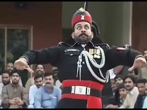 Граница. Индия — Пакистан. Смена караула.