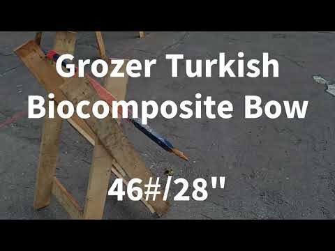Grozer Biocomposite Turkish bow