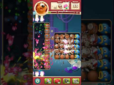 Toon blast 2044 Crown 3 stars