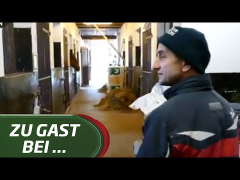 Visiting coach Roland Dzubasz in Hoppegarten