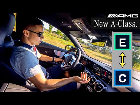 2019 MERCEDES A-CLASS A180d Fuel Challenge ECO vs COMFORT! Video