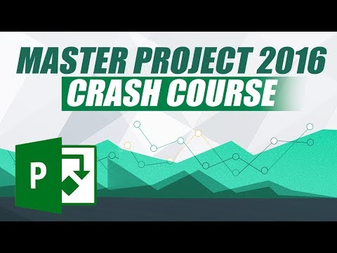 Microsoft Project 2016 Course for Project Management Learn MS Project 2016 Tutorial Part 1
