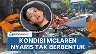 Penampakan McLaren Milik Andra ST yang Terbelah seusai Laka di Sukoharjo, Kini Nyaris Tak Berbentuk