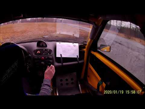 2020 Trening zimowy Tychy trasa 2