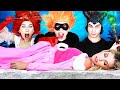 SURVIVING 24 HOURS In A Giant Princess Movie Rebecca Zamolo