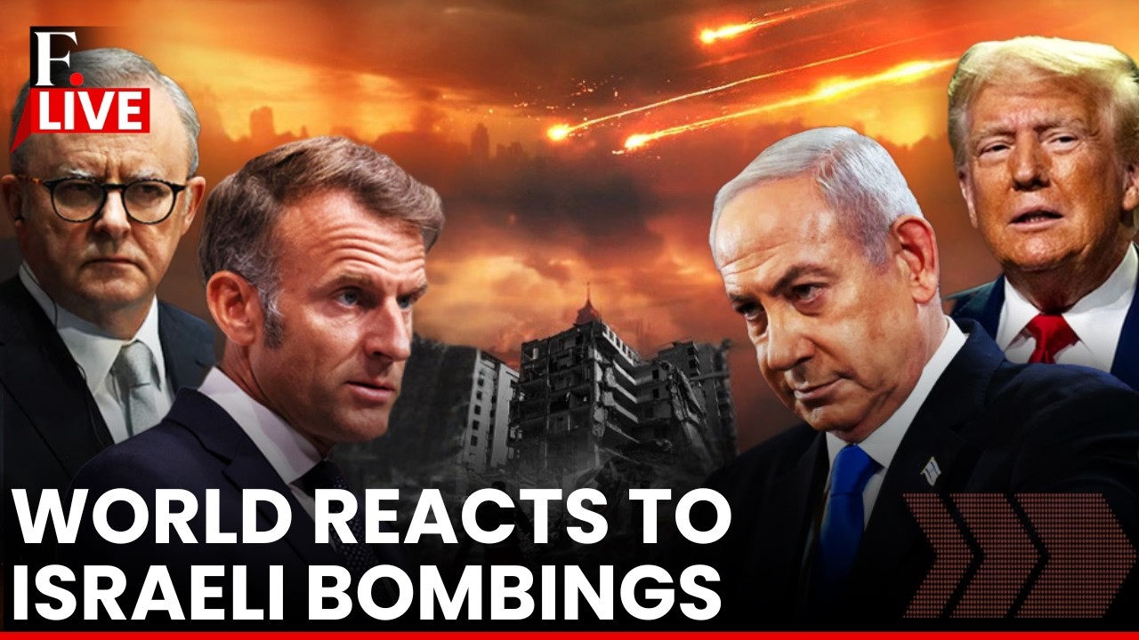 Israel Hits Lebanon LIVE: World Leaders React After Israel Strikes Lebanon | Macron | Netanyahu