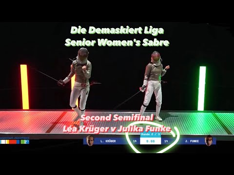 Demaskiert Liga 2020 SWS - L4 - Lea Kruger v Julika Funke
