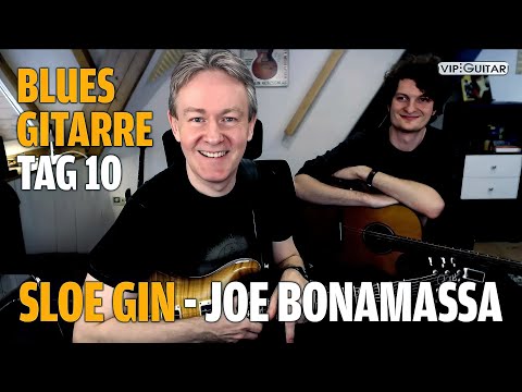 Finale - Fortgeschrittenenkurs Blues Tag.10 - wir analysieren "Sloe Gin" - Joe Bonamassa - Sound, Sp