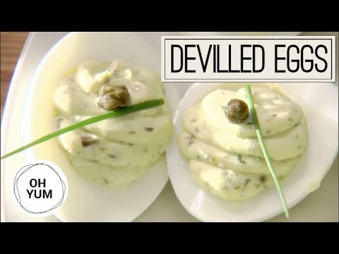 Professional Baker Teaches You How To Make DEVILED EGGS!