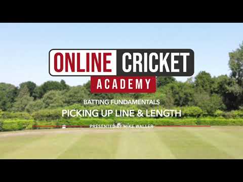 Batting Fundamentals: How to Judge Line & Length
