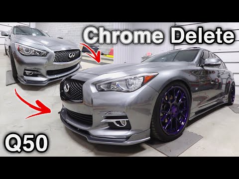 Chrome Delete [Infiniti Q50]