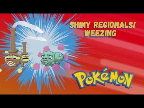 Every Shiny Weezing in Sword&Shield! Shiny Regionals Ep6