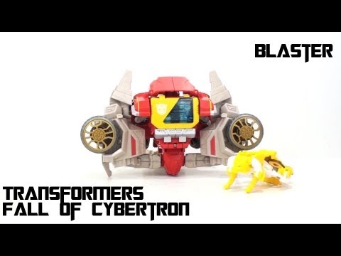 Video Review of the Transformers Fall of Cybertron: Blaster
