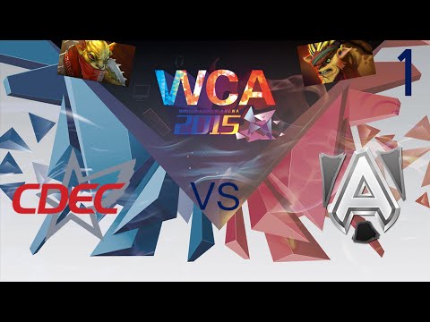 CDEC vs Alliance - Game 1 - WCA LAN - Fun cast