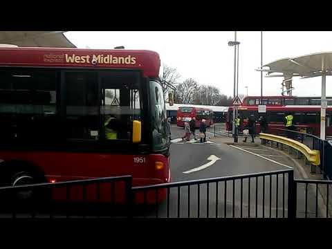 National Express West Midlands Scania Omnilink bus route 46 great barr fleet number 1951