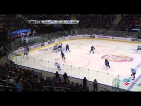 Sibir @ Dinamo Minsk 11/01/2014 Highlights / Динамо Минск - Сибирь 1:4