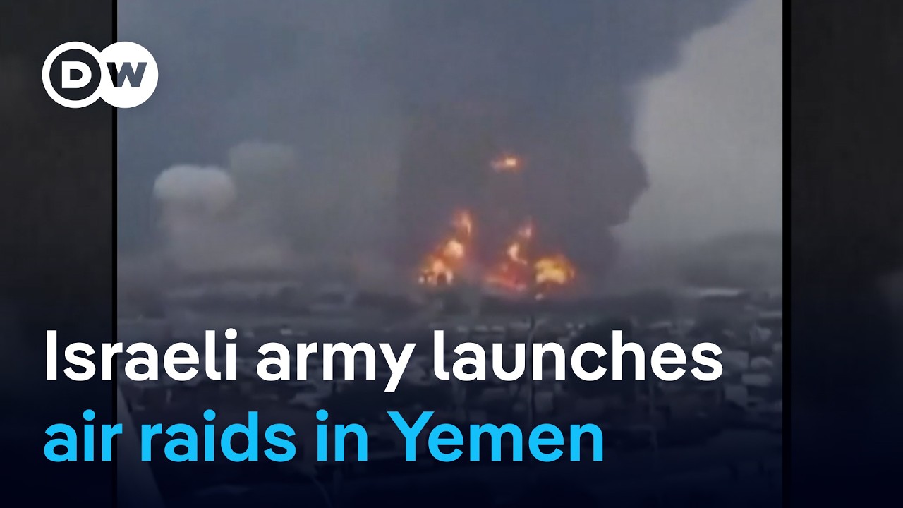 Israel's military says it launched strikes against Houthi targets in Yemen | DW News