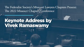 Click to play: Keynote Address by Vivek Ramaswamy