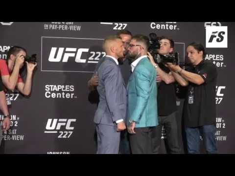 UFC 227 Full Media Day Staredowns - FanSided MMA