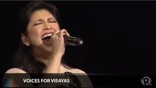 REGINE VELASQUEZ - You&#39;ll Never Walk Alone (Voices for Visayas Concert!)