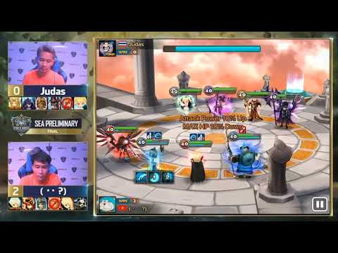 Summoners War (SWC 2019 ) แมตช์ที่ทำให้ Judas ต้องได้รองแชมป์อีกครั้ง