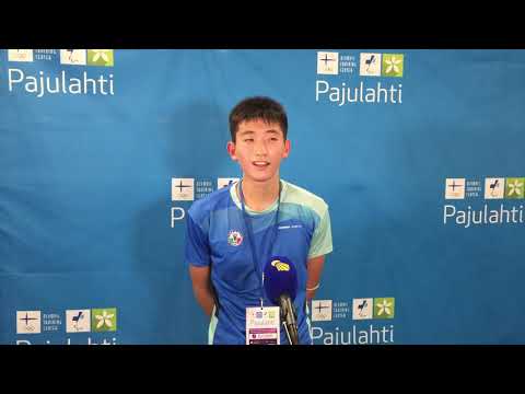 Luca Zhou: My goal is the quarterfinals!