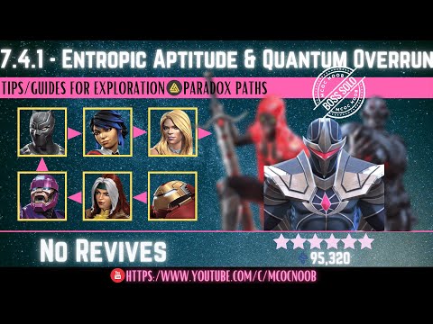 MCOC: Act 7.4.1 - Paradox, Entropic Aptitude, Quantum Overrun - Book 2, Act 1.4 - Darkhawk