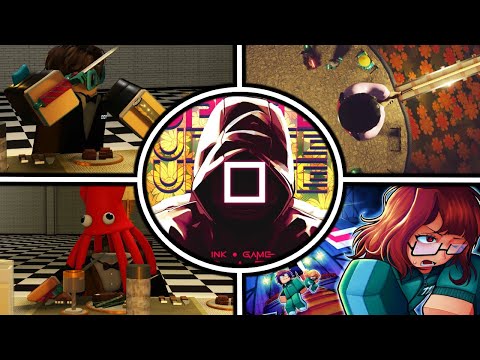 Ink Game: Jump Rope Update - All Games & Endings [Full Walkthrough] | Roblox