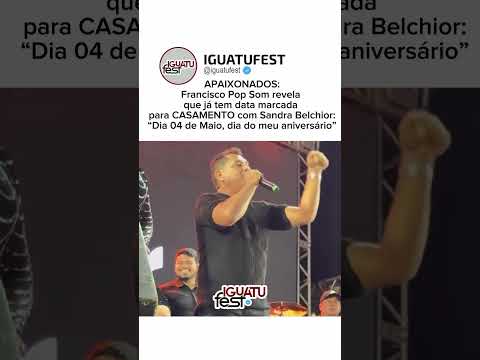 Pop som de saboeiro vai casar