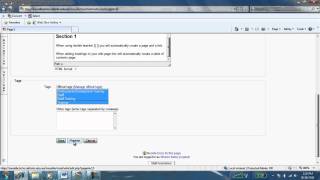 Wikis in moodle 2.0