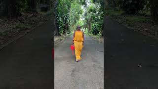 Me and my Golden Gown in Africa | Baldgirlwilltravel #shorts