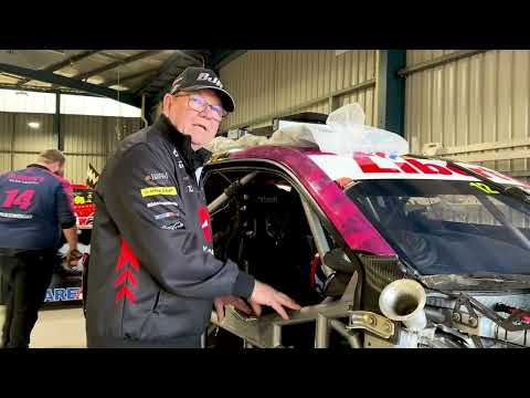 BJR update on Car 12 repairs after Darwin crash