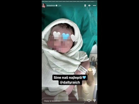 PORODILA SE TARA SIMOV - Objavila sliku sina