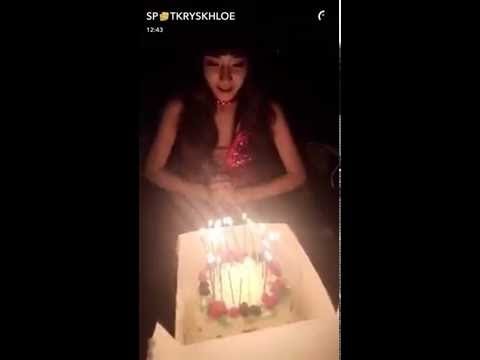 160801 Tiffany - TTS from Kryskhloe's snapchat 1~15