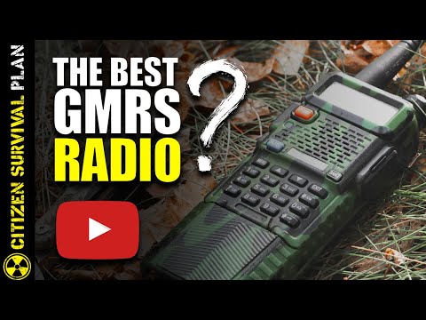 The Best GMRS Radio for Preppers