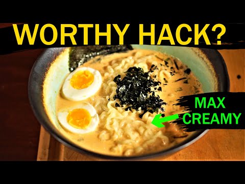 CREAMY & Rich Instant Ramen
