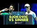 EPIC Novak Djokovic vs Jannik Sinner Match Highlights! | Nitto ATP Finals 2023