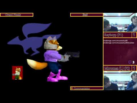 MirrorMan (Fox) vs RayBoyP (Fox) - SSBM Singles - CMU Weekly #88