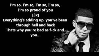 Make Me Proud - Drake Feat. Nicki Minaj // Lyrics On Screen [HD]